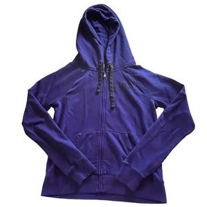 pink victoria secret purple y2k logo jacket